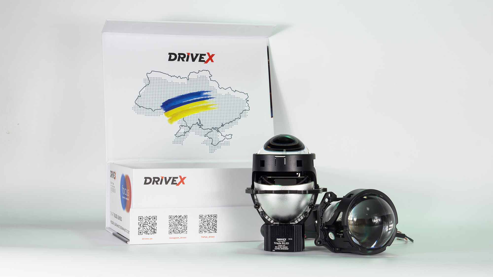 BiLED Triada 3.0"60/65W 5500K к-т.